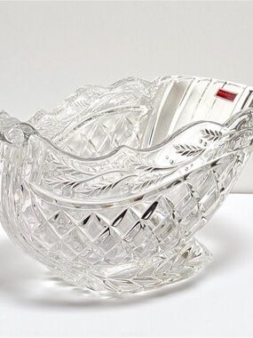 Vintage Marquis by Waterford 10” Lead Crystal Sleigh Holiday Decor